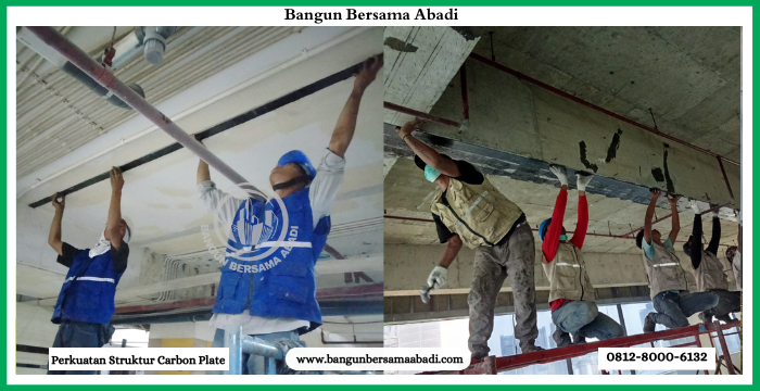 Perkuatan Struktur Carbon Plate