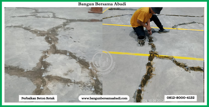 Perbaikan Retak Basement
