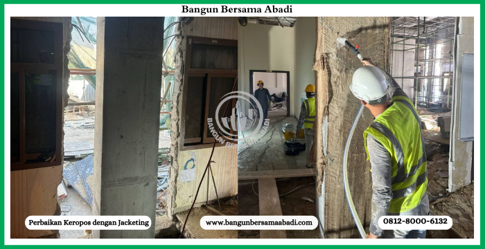 Jasa Perbaikan Beton Keropos