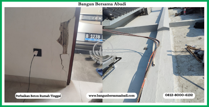 Perbaikan Beton Rumah Keropos
