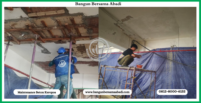 Perbaikan Beton Keropos